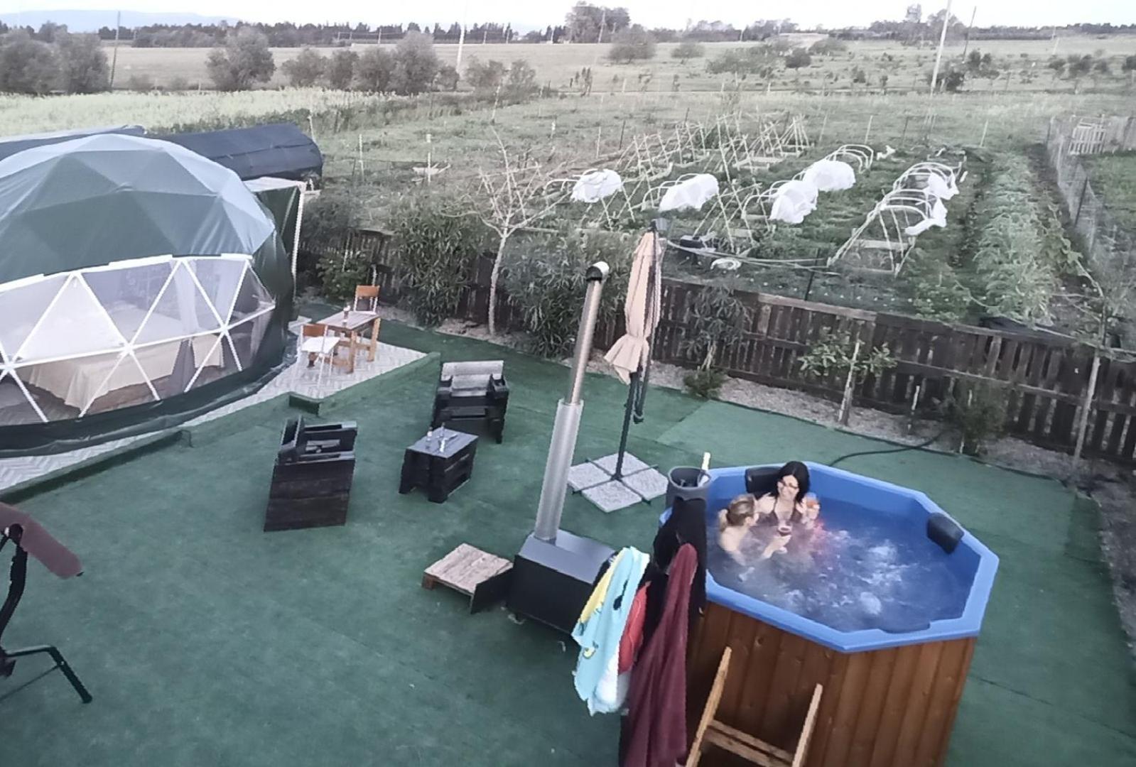 Decimomannu Podere Kiri Dome Experience מראה חיצוני תמונה