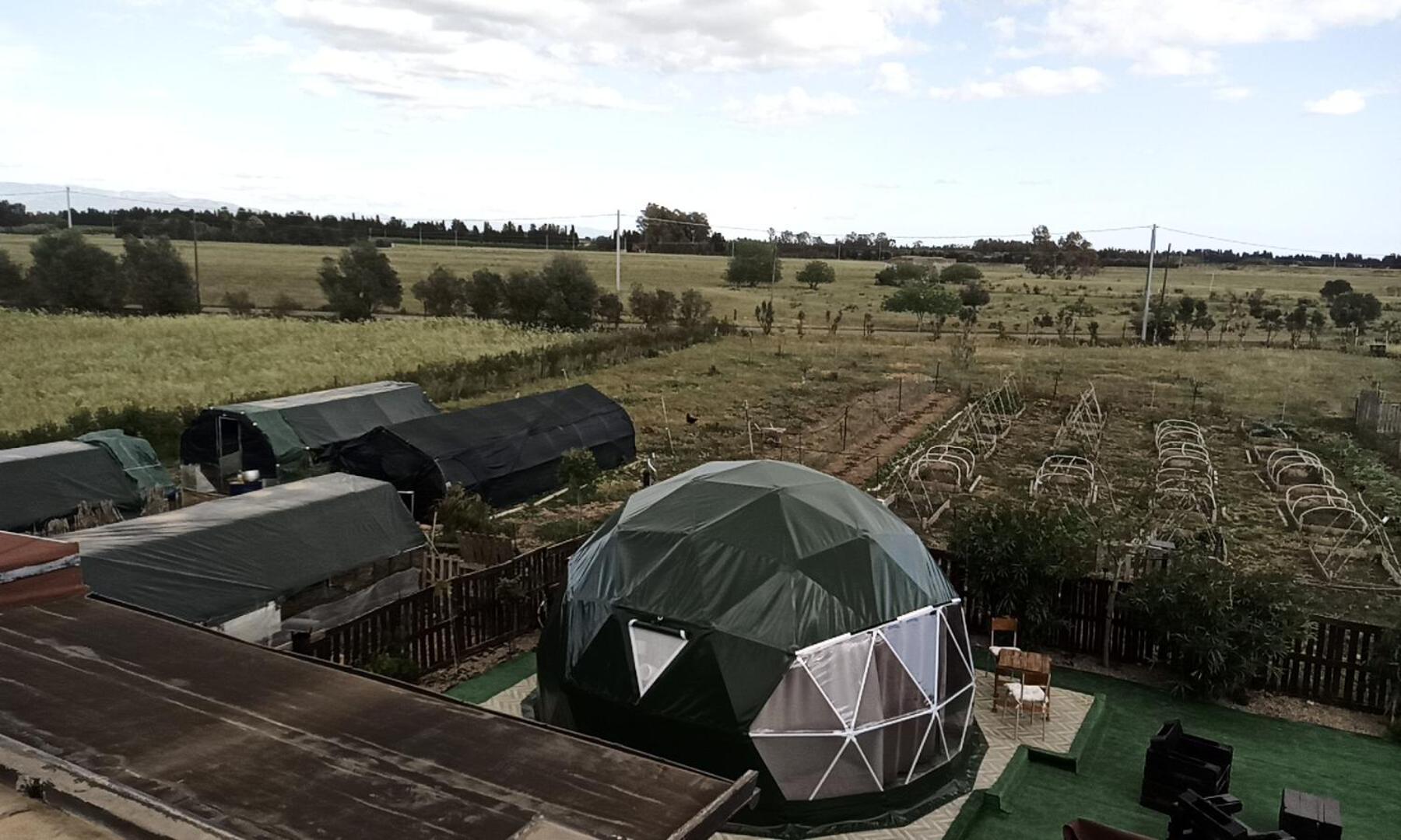 Decimomannu Podere Kiri Dome Experience מראה חיצוני תמונה